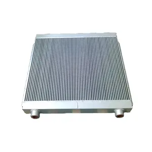 Enfriador de aceite de radiador de compresor de aire de tornillo de aluminio por encargo