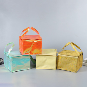 Sac isotherme pour gâteau d'anniversaire, sac isotherme portable en aluminium épais avec poignée pour la réfrigération et la conservation à emporter - Product Image 1