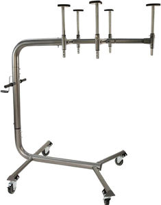 Système en acier inoxydable pour une personne, vente directe, pour un retrait et une installation faciles, pour le toit rigide <span class=keywords><strong>Wrangler</strong></span>, système de levage YJ - Product Image 1