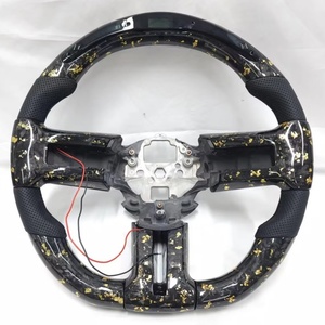 พวงมาลัยคาร์บอนไฟเบอร์ฟอร์จ LED สำหรับ GT500 ปี 2010 2011 2012 2013 2014 - Product Image 1