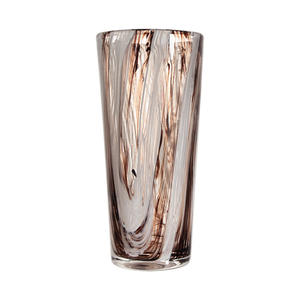 Vente en gros de vases à fleurs en verre de couleur zèbre pour décoration intérieure florale de luxe - Product Image 4