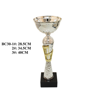 Último diseño de alta calidad Custom Music Award Trofeo de fútbol Baloncesto Champions League Metal Trophy Cup - Product Image 5