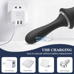 Vente chaude plug anal <span class=keywords><strong>10</strong></span> Vibrant Prostate Masseur Anal Vibrateur Sex Toys pour hommes - Product Image 5