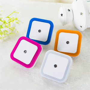 110V 220V Square Wall Lamp Cute Led Night Light Motion Sensor <strong>Cartoon</strong> Kid's Night Lights for Bedroom - Product Image 4