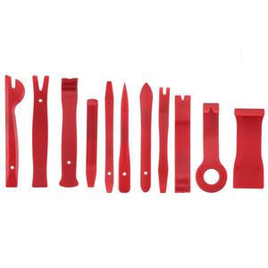 11 pièces voiture démontage dissolvant <span class=keywords><strong>Clips</strong></span> réparation garniture outil voiture maître levier en <span class=keywords><strong>plastique</strong></span> coin ensemble - Product Image 1