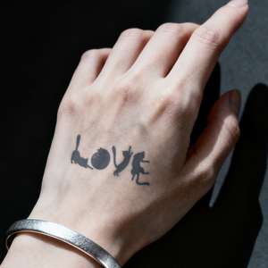 Divertente <span class=keywords><strong>gatto</strong></span> tatuaggio temporaneo tatuaggio Semi-permanente impermeabile e anti-sudore della durata <span class=keywords><strong>di</strong></span> 2 settimane realistico tatuaggio adesivi a base <span class=keywords><strong>di</strong></span> erbe - Product Image 1