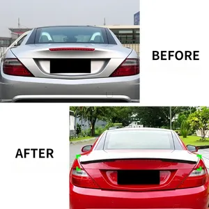 สปอยเลอร์หลังสำหรับรถยนต์เมอร์เซเดสเบนซ์ SLK SLC R172 ปี 2011-2019 ฝาครอบสปอยเลอร์ท้ายรถยนต์ อุปกรณ์ตกแต่ง แผ่นกันกระแทก - Product Image 2