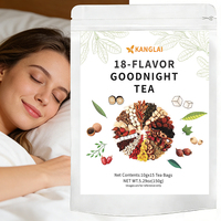 Tisane Nocturne aux 18 Herbes, avec Graines de Jujube, Bulbes de Lys et Graines de Lotus, Mélange Herbal du Soir, Personnalisation OEM, Vente Directe Usine