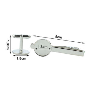 Juego de Gemelos y Pisacorbatas con Diseño de Bandera de País, Modelo Factory 287, Gemelos Personalizados con Botón de Manga, Juego de Gemelos y Pisacorbatas para <span class=keywords><strong>Hombre</strong></span> - Product Image 2