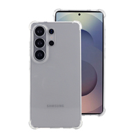 Coque de téléphone portable en silicone transparent souple TPU pour Samsung Galaxy S26 Ultra, protection antichoc, coque arrière