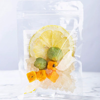 Clqq fait à la main 15g mélangé santé thé sachet séché glacé infusion fruits thé papaye citron vert kiwi chrysanthème pamplemousse thé aux fruits naturels