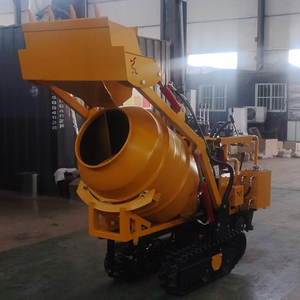 Mini Bétonnière sur Chenilles Hydraulique Auto-chargeante avec <span class=keywords><strong>Pelle</strong></span> Intégrée pour Chantier Domestique - Product Image 4