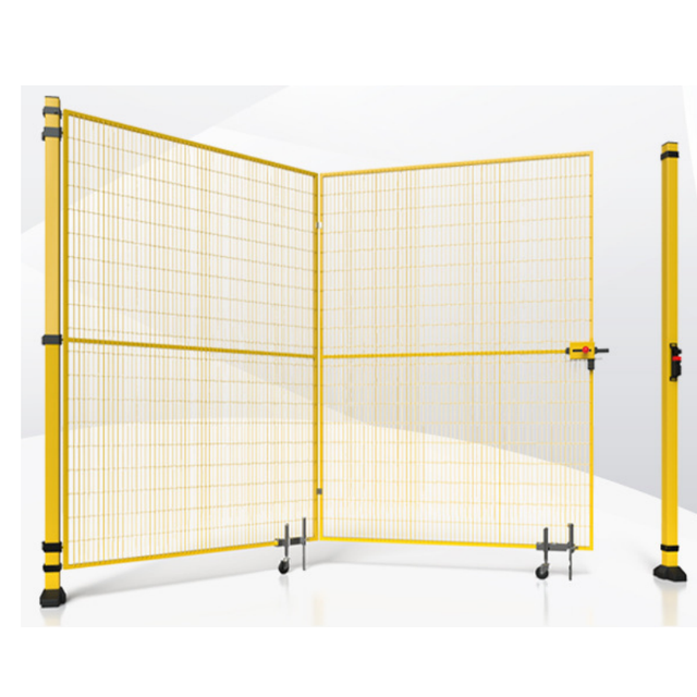 Customized Industrial Robotics Machine Safety Fence Warehouse Security Robot Safety Fencing Machine Guard Panel