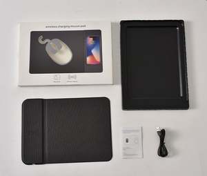 แท่นวางเมาส์ไร้สายแบบ2-in-1ที่ชาร์จโทรศัพท์ไร้สายแบบแม่เหล็กดีไซน์บางพกพา - Product Image 6