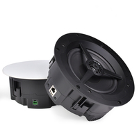 Amplificateur audio mural et encastrable Wi-Fi 2.1 5.4 pouces, enceintes actives sans fil multiroom, systèmes home cinéma Hi-Fi Tidal