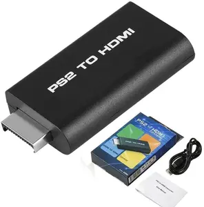 PS2 כדי HD MI ממיר משחק וידאו אודיו מתאם עבור פלייסטיישן 2 HD MI