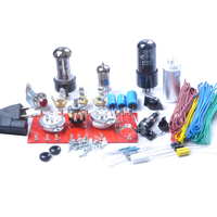 5F1 Kit Amplifier Amp Tabung Gitar, Tweed Champ 60S dengan Sasis Bagian DIY