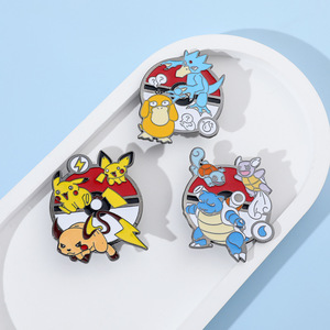 Insigne en métal d'anime japonais Elf <span class=keywords><strong>Pikachu</strong></span> Broche Fashion Cartoon Character Pocket Monster Soft Enamel Pins - Product Image 4