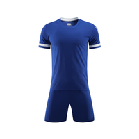 Maillot de football à bon prix avec logo, numéro et nom d'équipe, uniformes de football pour club et matchs d'équipe, pour hommes, 100 % polyester, imprimé par transfert thermique