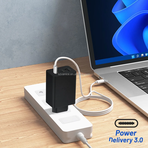 65W PD Chargeur 3 Ports D'origine EU Plug Super Rapide Chargeur USB-C PD Power Adapter <span class=keywords><strong>Trio</strong></span> Pour Samsung EP-T6530 S22 S23 Ultra - Product Image 5