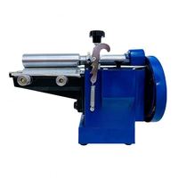 Petite machine à coller automatique jaune pour semelles de chaussures en cuir et boîtes en carton – Robuste et durable