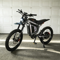 Moto tout-terrain électrique 6000W 72V 40Ah R19 haute puissance, vélo électrique hors route 99 km/h, vélo de montagne électrique tout terrain pour adultes