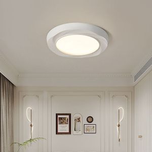 Lámpara de Techo LED de Estilo Nuevo 2023, Diseño Minimalista Nórdico Francés para Dormitorio Principal y Estudio, Respetuosa con la Vista - Product Image 1