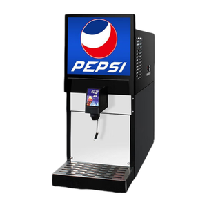 Distributeur de boissons gazeuses commercial en acier inoxydable à 1 robinet, machine à soda post-mix, réfrigération électrique, écologique - Product Image 1