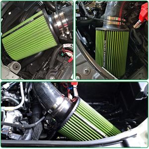 Xe lưu lượng cao Bộ lọc không khí 3 "3.5 4inch không khí lạnh intake phổ bộ lọc cho thể thao đua xe động cơ không khí đầu vào 76mm 89mm 101mm - Product Image 5