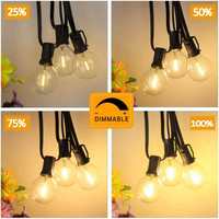 Lampes de décoration et de jardin à LED pour la maison Guirlande d'ampoules pour la maison Lumière de décoration à LED pour la maison