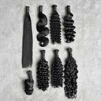 Extensiones de Cabello Chino Remy con Cinta Adhesiva, Lisas y Sedosas, Invisibles, Paquetes de Cabello Virgen Natural 100% Humano Remy