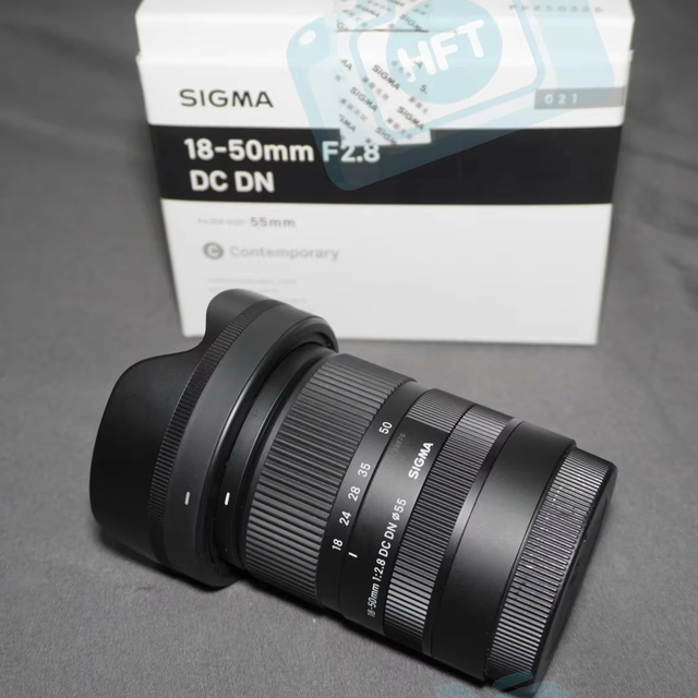 HFT Professional Sigma 18-50mm F2.8 DC DN E Mount Contemporary Mirrorless Lens 55mm Filter Silicone Wholesale