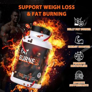 Cápsulas quemagrasas extractoras de té verde para perder peso efectivas con etiqueta privada personalizada OEM para perder peso - Product Image 2