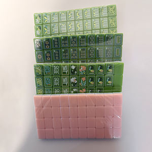 <span class=keywords><strong>Mahjong</strong></span> Américain Personnalisable en Gros, 3 Couches, Tuiles Durables et Portables, 160 Pièces, 4 Joueurs - Divertissement Amara <span class=keywords><strong>Mahjong</strong></span> - Product Image 3