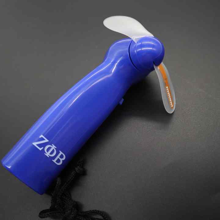 Custom Logo LED Handheld Mini Fan Programmable Battery Operated ...