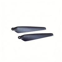 Hélice pliable 15,5 pouces 15558 à 2 pales en fibre de carbone et nylon noir, pas de 5,8 pouces pour UAV RC, personnalisable sur demande