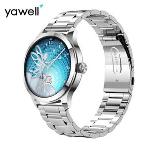 Reloj inteligente Yawell Ritmo cardíaco Correa de metal Reloj inteligente Relojes para hombre delgados Trabajo inteligente para hombres - Product Image 6
