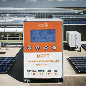 Dayuhao 20A güneş pili denetleyici MPPT 12V/24V verimli güneş şarj regülatörü - Product Image 1