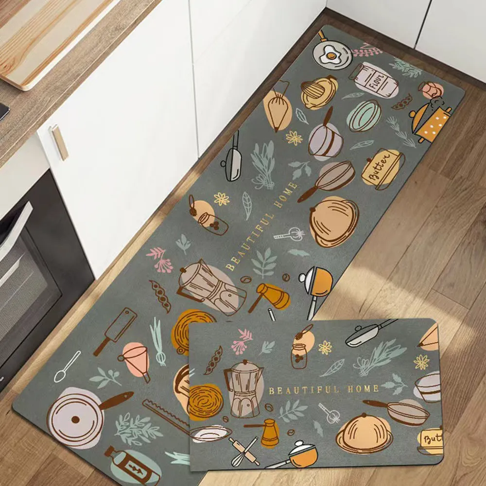 Voor Keuken Lades Kerst Non Slip Anti Matten Keuken Tapijten