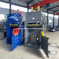 Presse à balles en plastique hydraulique Bouteille PET Compacteur de film HDPE / PP Presse à balles Machine