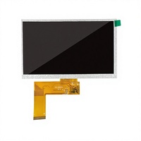 Écran LCD TFT industriel de 7 pouces pour la navigation des véhicules avec résolution 800*480 et rétroéclairage LED