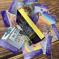 Tarot Cartes Love Affirmation Cards Oracle Deck Set avec boîte et imprimante Livres