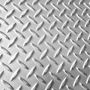 Bobines d'aluminium en alliage de qualité supérieure antidérapantes H14 H16 3003, gaufrées diamant, 1 2 4 5 barres, pour camions - Product Image 5