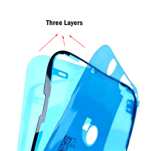 Autocollant étanche Novecel pour <span class=keywords><strong>iPhone</strong></span> 17 Pro Max 17Air 16 15 14 13 12 11 15 XS Max – Bande adhésive pré-découpée pour cadre d'écran LCD - Product Image 2