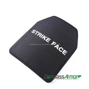 Panneau blindé tactique UHMWPE III & IV, plaque de protection en céramique pour gilet tactique de protection personnelle - Product Image 4
