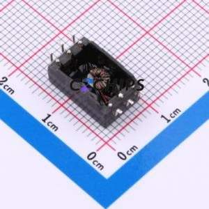 Transformador LAN HM2106NLT SMD-6P, Inductor de 13.3x8.5mm (Relación de Transformación: 1:1) (Inductancia: 135uH Temperatura de Funcionamiento:) - Product Image 2