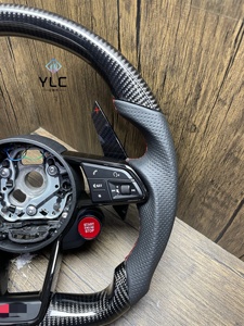 Modification et amélioration du volant en fibre de carbone pour <span class=keywords><strong>Audi</strong></span> A1 <span class=keywords><strong>A3</strong></span> A4L A5 A6L A7 <span class=keywords><strong>Q2</strong></span> Q3 Q5 Q7 - Product Image 4