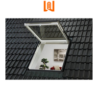 Fenêtre de toit électrique WANJIA pour balcon, fenêtre de toit en aluminium et verre à double vitrage