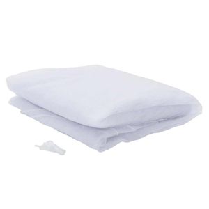 W2B VidaXL <span class=keywords><strong>White</strong></span> 220 Mesh Baby <span class=keywords><strong>Mosquito</strong></span> <span class=keywords><strong>Net</strong></span> para cama Plegable Queen Size 56x56x86,6 para dormir en verano - Product Image 4