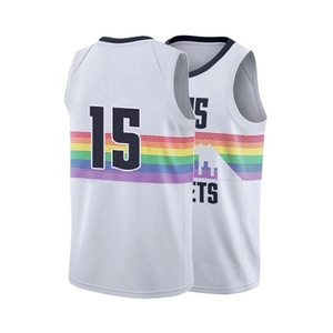 100% Polyester Custom Basketball Shirt Colorful Basketball Jerseys - Product Image 4